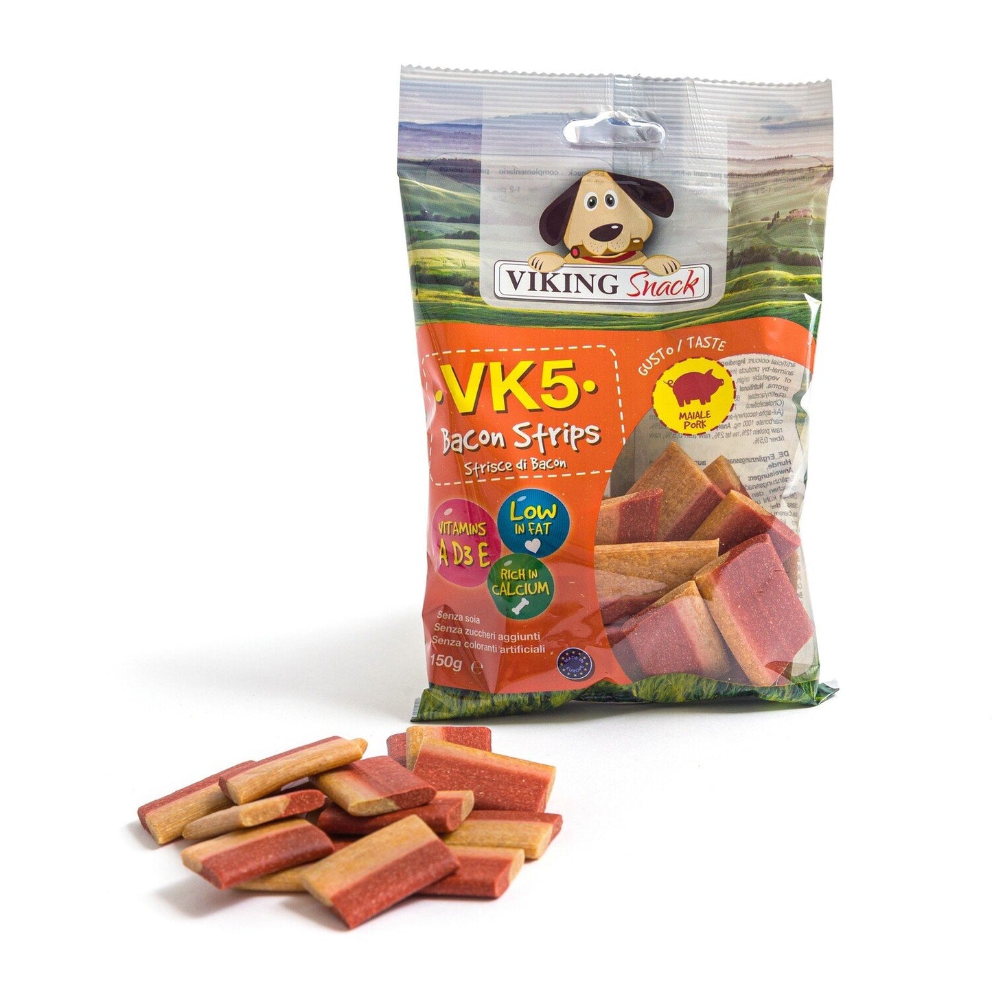 VIKING SNACK STRISCE DI BACON 150GR