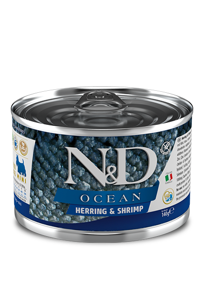 HERRING & SHRIMP ADULT MINI WET FOOD