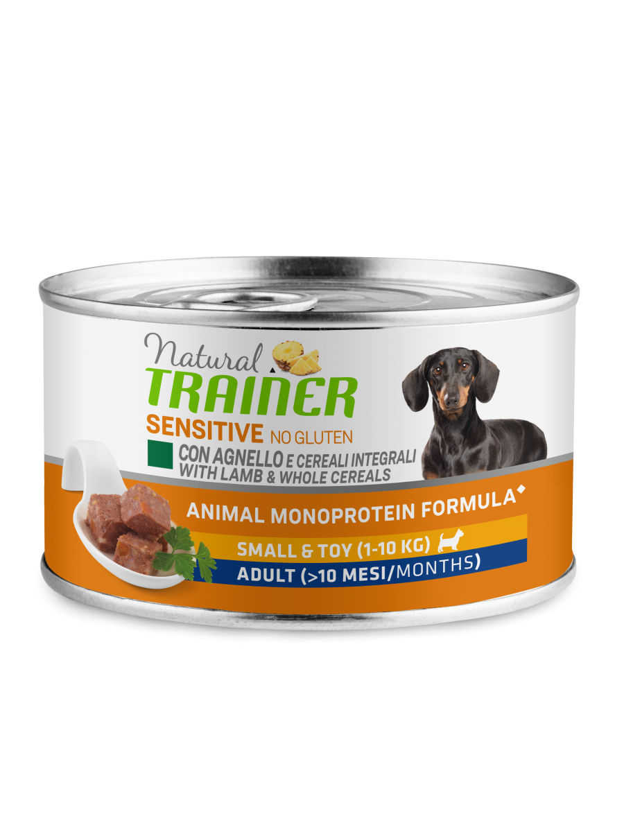 Sensitive No Gluten Small&Toy Adult con agnello e cereali integrali