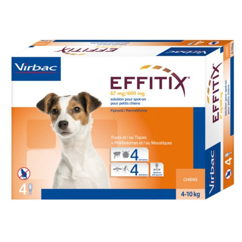 EFFITIX SMALL 4-10 kg  67 mg/600 mg