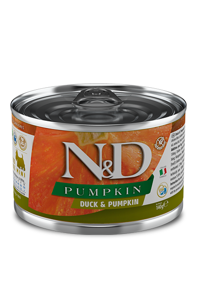 DUCK & PUMPKIN ADULT MINI WET FOOD