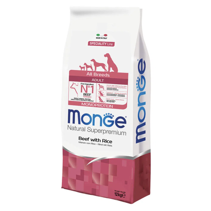 All Breeds Adult Monoprotein Manzo con Riso