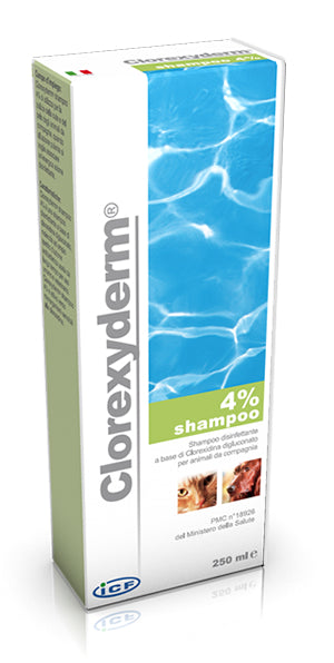 Clorexyderm® 4% shampoo