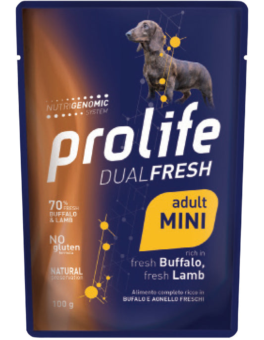 Dual Fresh Adult fresh Buffalo, fresh Lamb - Mini