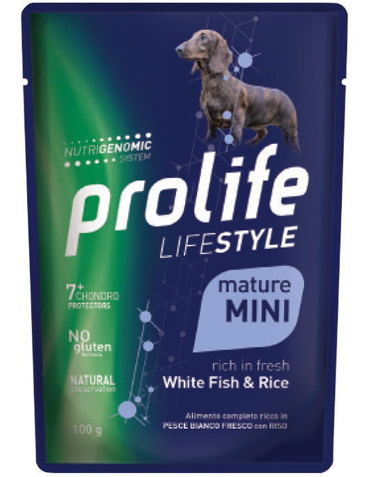 Life Style Mature White Fish & Rice - Mini