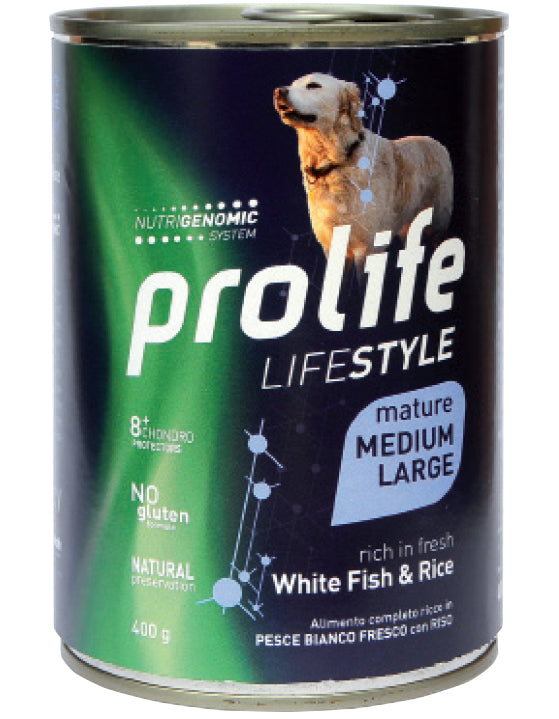 Life Style Mature White Fish & Rice - Medium/Large