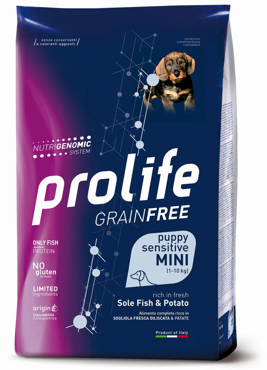Grain Free Puppy Sensitive Sole Fish & Potato - Mini