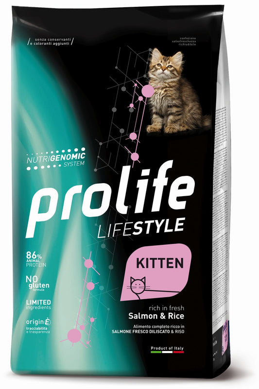 Life Style Kitten Salmon & Rice