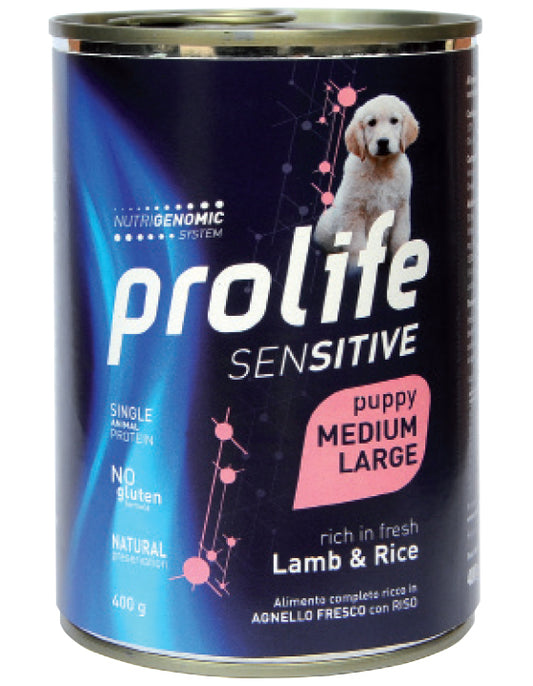 Sensitive Puppy Lamb & Rice - Medium/Large