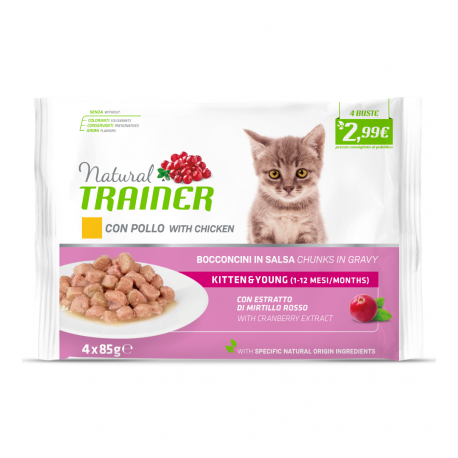 Kitten & Young Flow Pack con Pollo 85GRX4